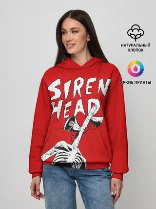 Женское худи / Red Siren Head