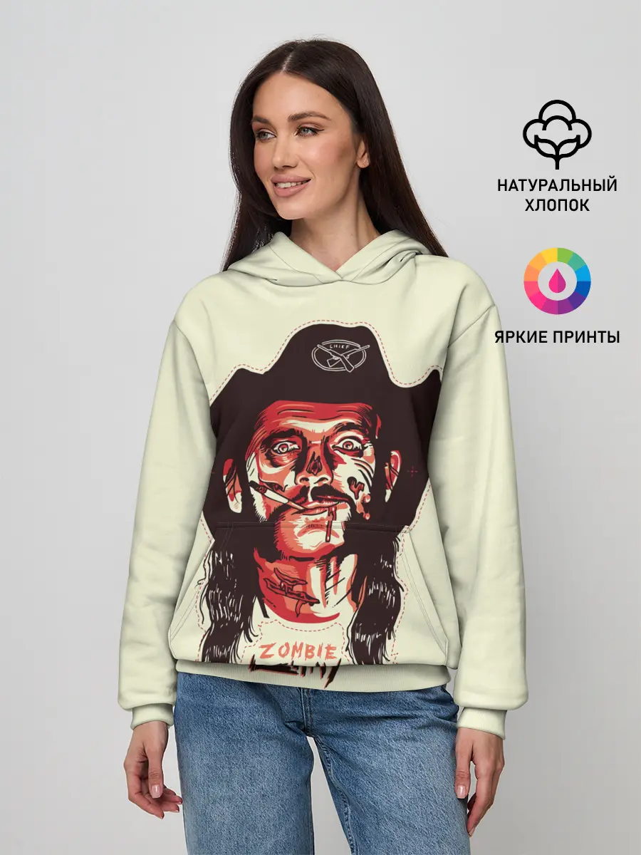 Женское худи / Zombie Lemmy