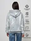Женское худи / Голографическая текстура