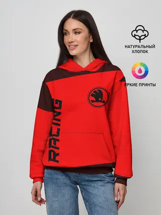 Женское худи / Skoda - Racing