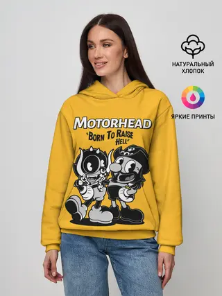 Женское худи / Motorhead x Cuphead