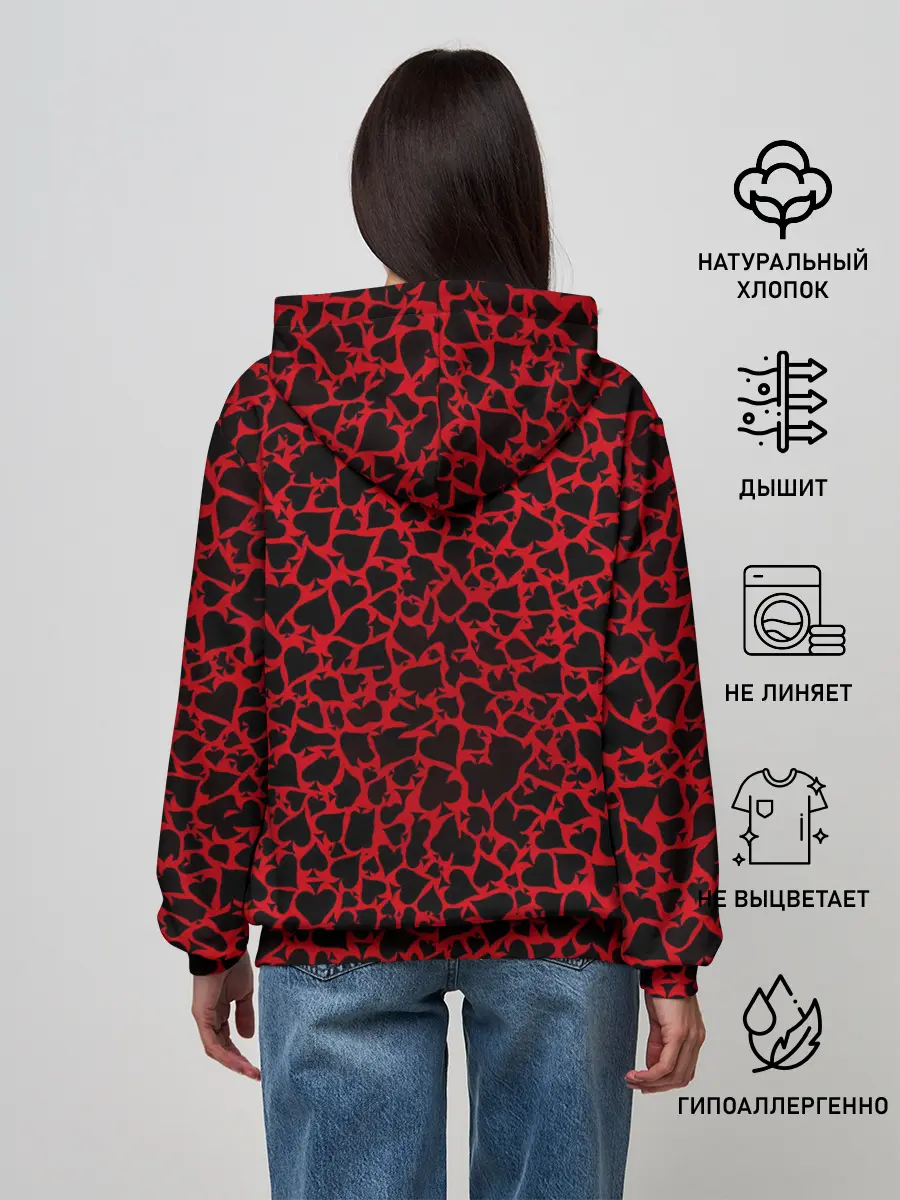 Женское худи / Ace of spades