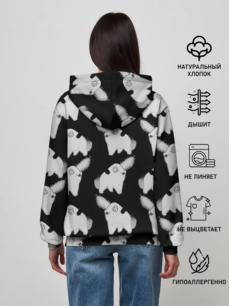 Женское худи / Почитта в стиле manga