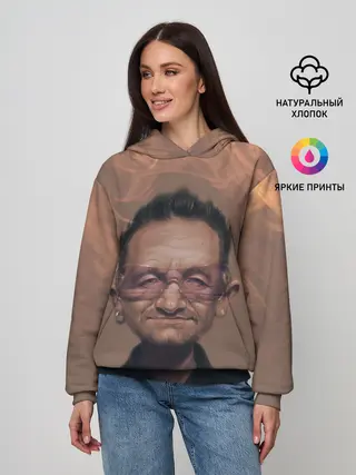Женское худи / БОНО | U2 | Ю ТУ