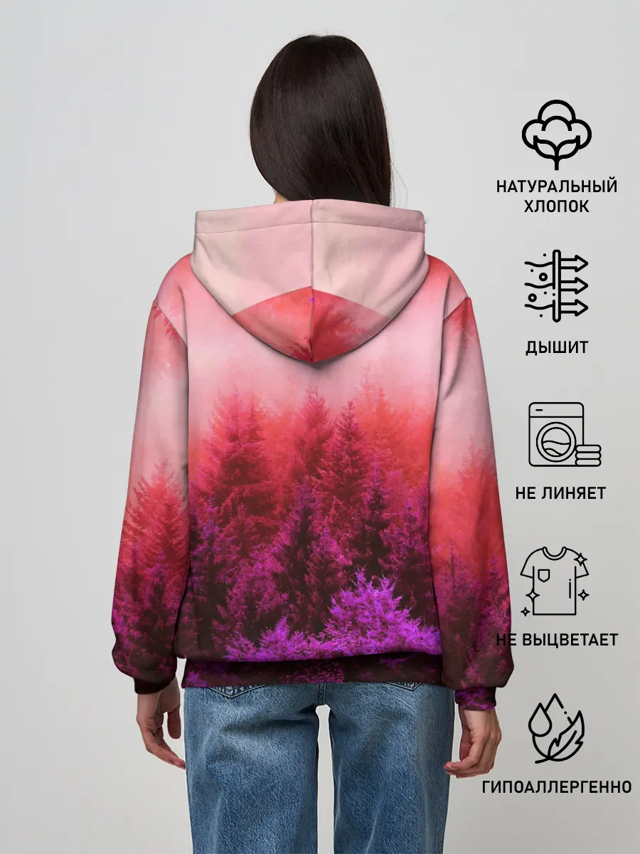 Женское худи / КРАСНАЯ ОСЕНЬ