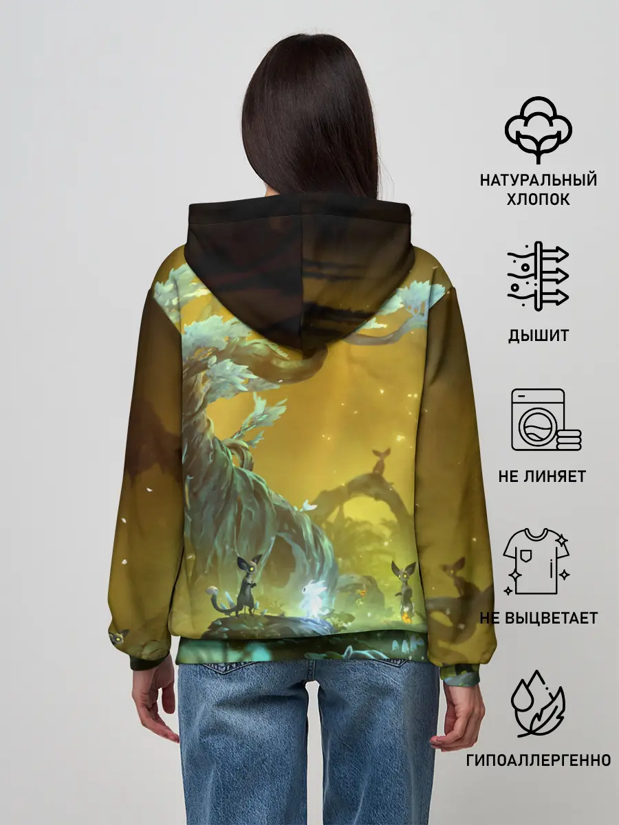 Женское худи / Ori and the Will of the Wisps