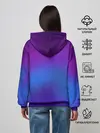 Женское худи / Leather gradient