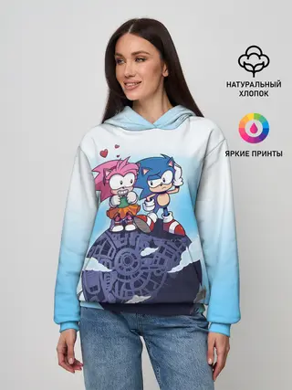Женское худи / SONIC | AMY ROSE