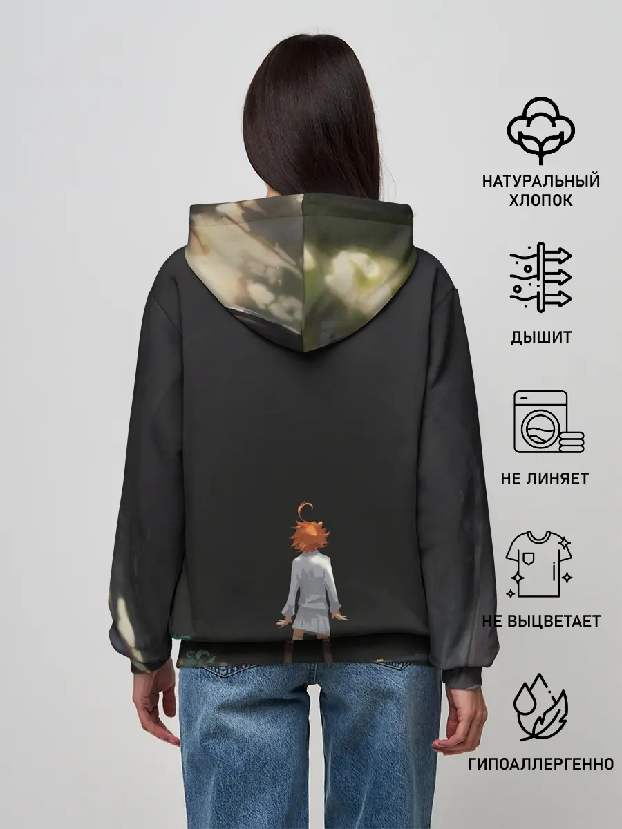 Женское худи / Emma | The Promised Neverland