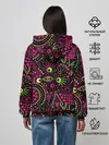 Женское худи / Модный абстрактный узор