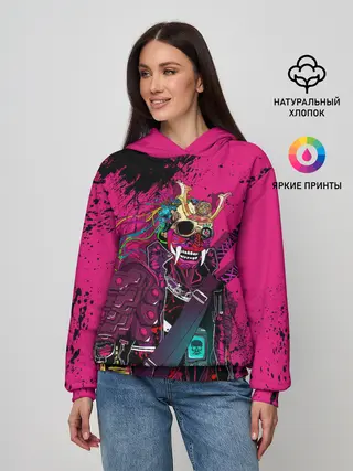 Женское худи / CYBERPUNK 2077 | DEMON