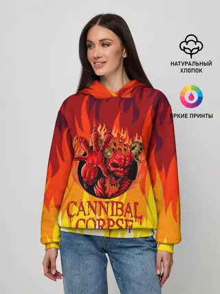 Женское худи / Cannibal Corpse | Труп Канниба