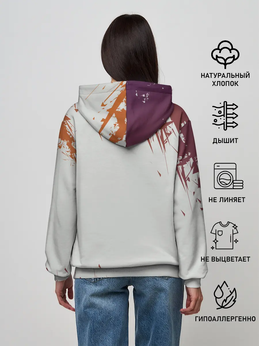 Женское худи / КИАНУ РИВЗ | КИБЕРПАНК