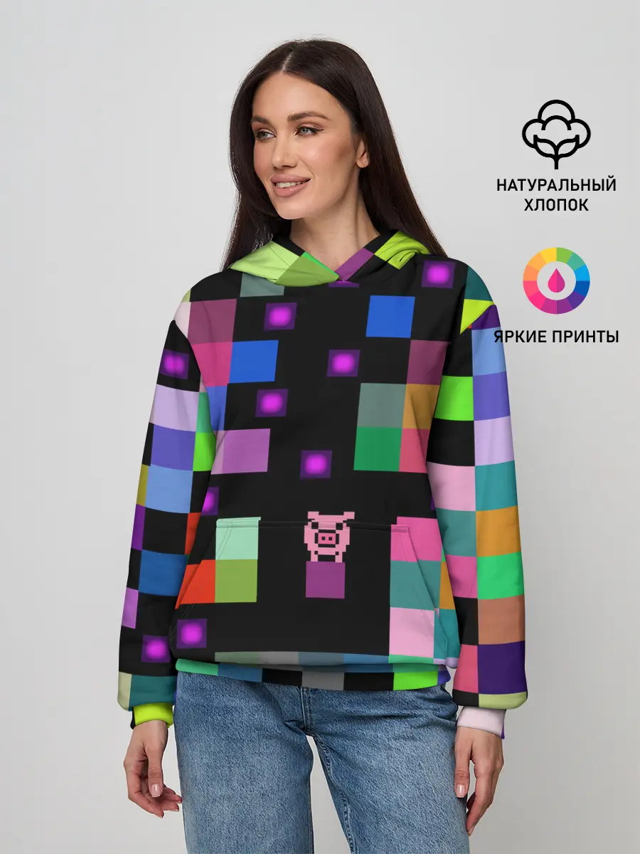 Женское худи / Arcade Pig