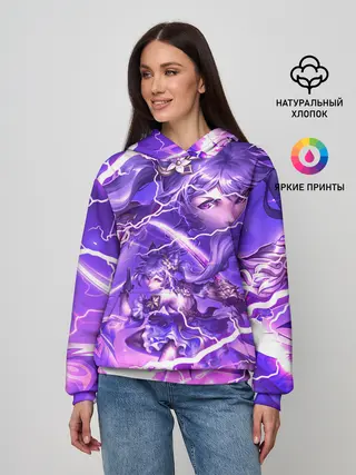 Женское худи / Баал | Genshin Impact | Геншин Импакт