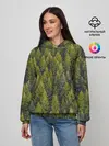 Женское худи / лес вечный