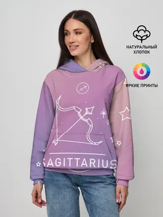 Женское худи / Знак Стрелец