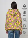 Женское худи / Лимоны паттерн