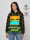 Женское худи / Geometry Dash