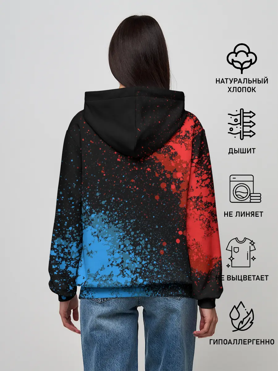 Женское худи / Geometry Dash