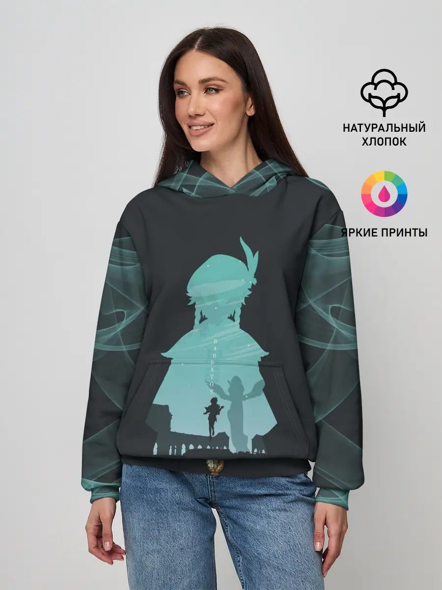 Женское худи / ВЕНТИ | VENTI | ГЕНШИН