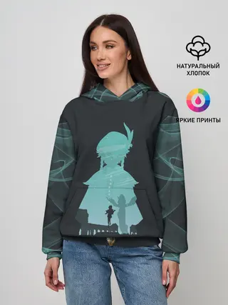 Женское худи / ВЕНТИ | VENTI | ГЕНШИН