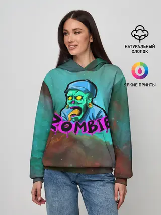 Женское худи / ZOMBIE