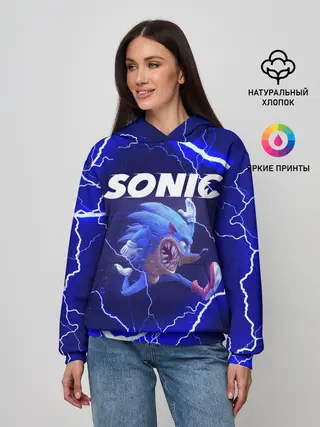 Женское худи / SONIC | СОНИК