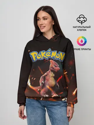 Женское худи / Charizard | Pokemon