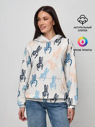 Женское худи / Знаки победы
