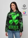 Женское худи / S.T.A.L.K.E.R. NEON МОЛНИЯ