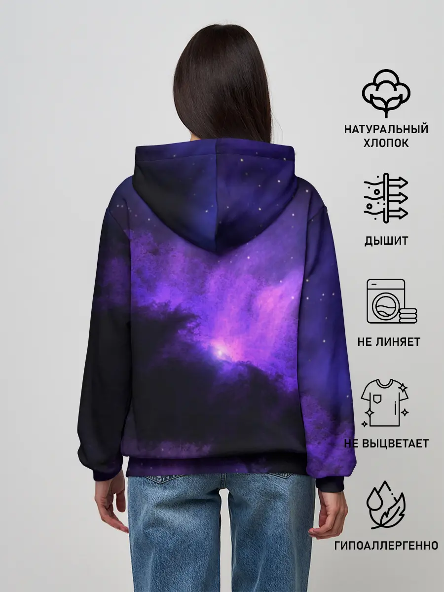 Женское худи / Пикачу прыжок в молниях