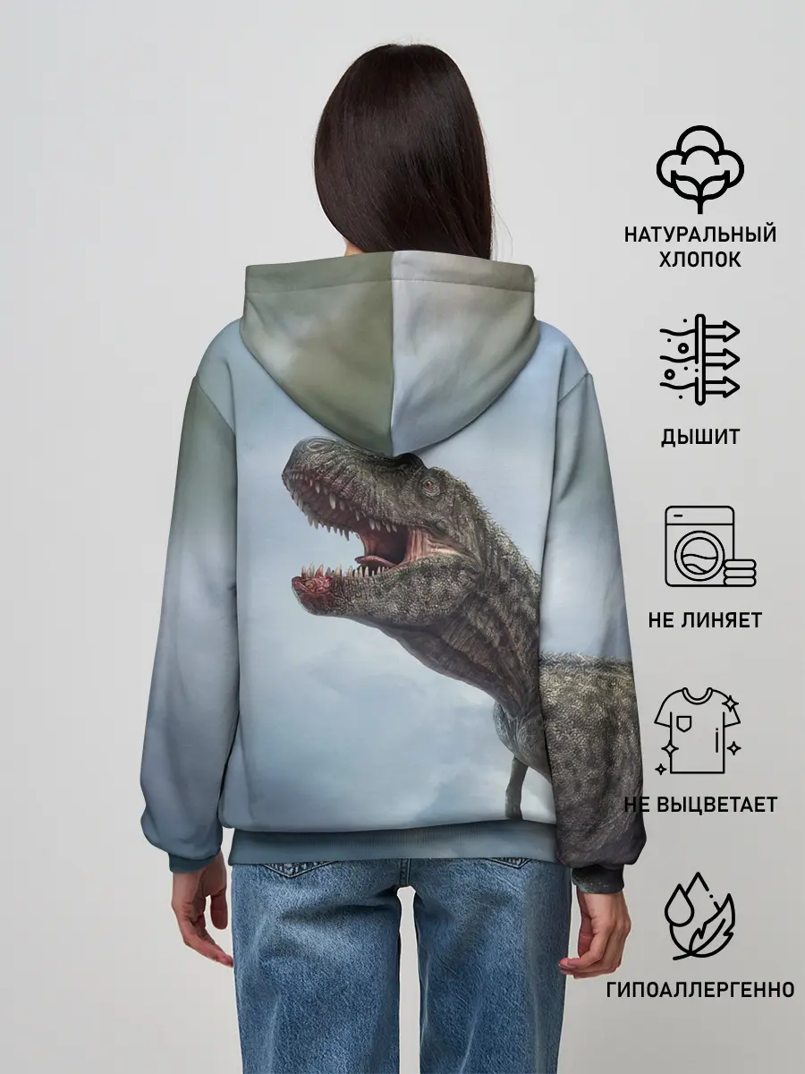 Женское худи / Jurassic World | Мир Юрского периода