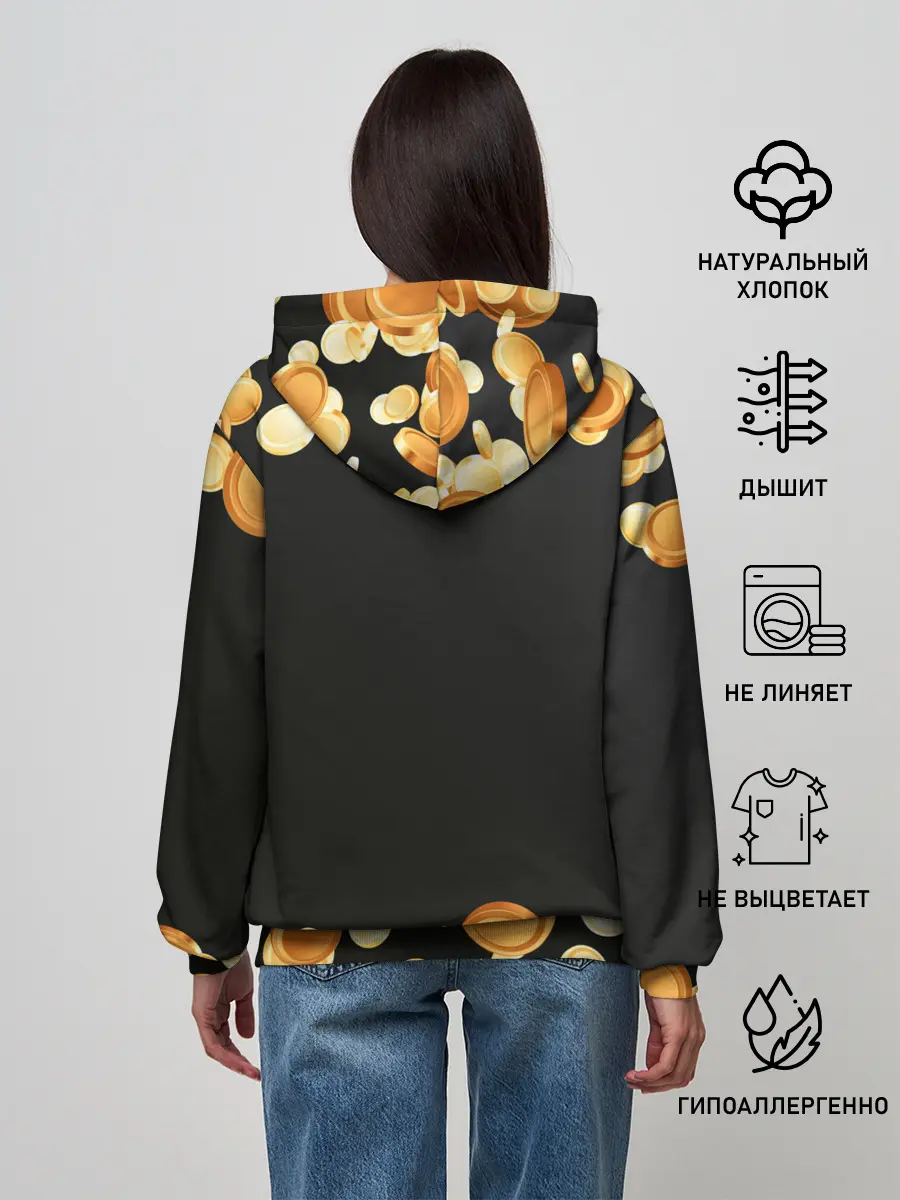 Женское худи / Криптовалюта | Crypto