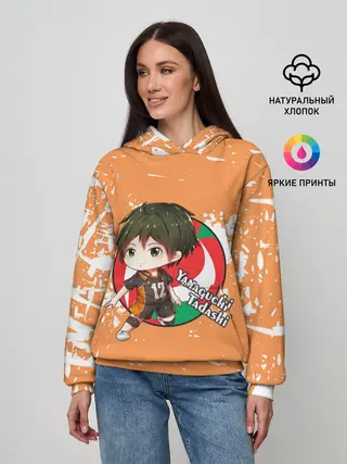 Женское худи / Yamaguchi Tadashi | Haikyu | Волейбол