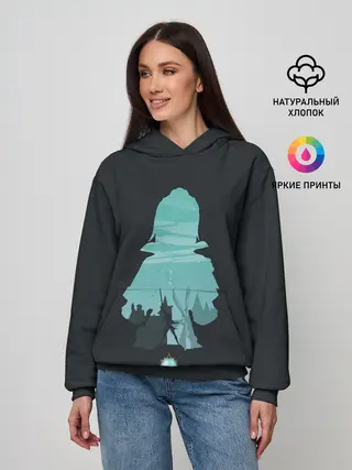 Женское худи / КЭ ЦИНЬ | KEQINQ | ГЕНШИН