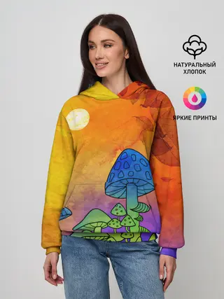 Женское худи / Заколдованный лес