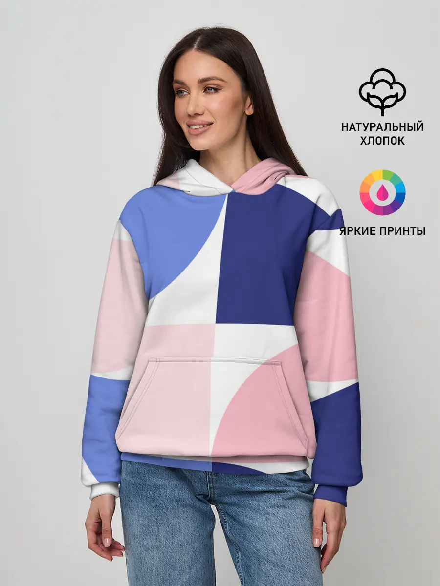 Женское худи / узоры