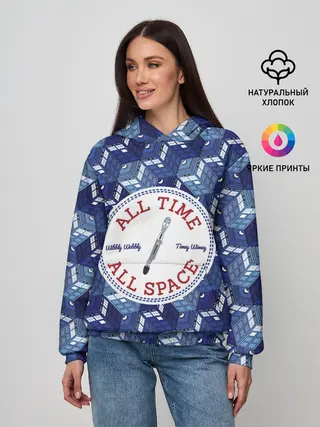 Женское худи / Doctor Who Pattern