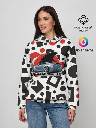 Женское худи / Японские Монстры