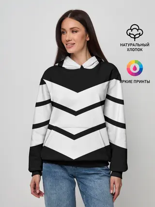 Женское худи / Три полоски