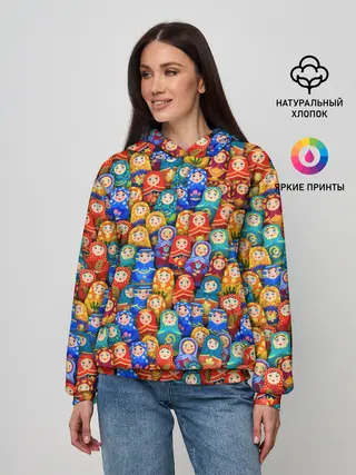 Женское худи / Матрёшки