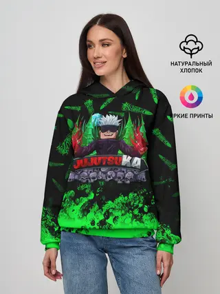 Женское худи / JUJUTSUKA Магическая битва