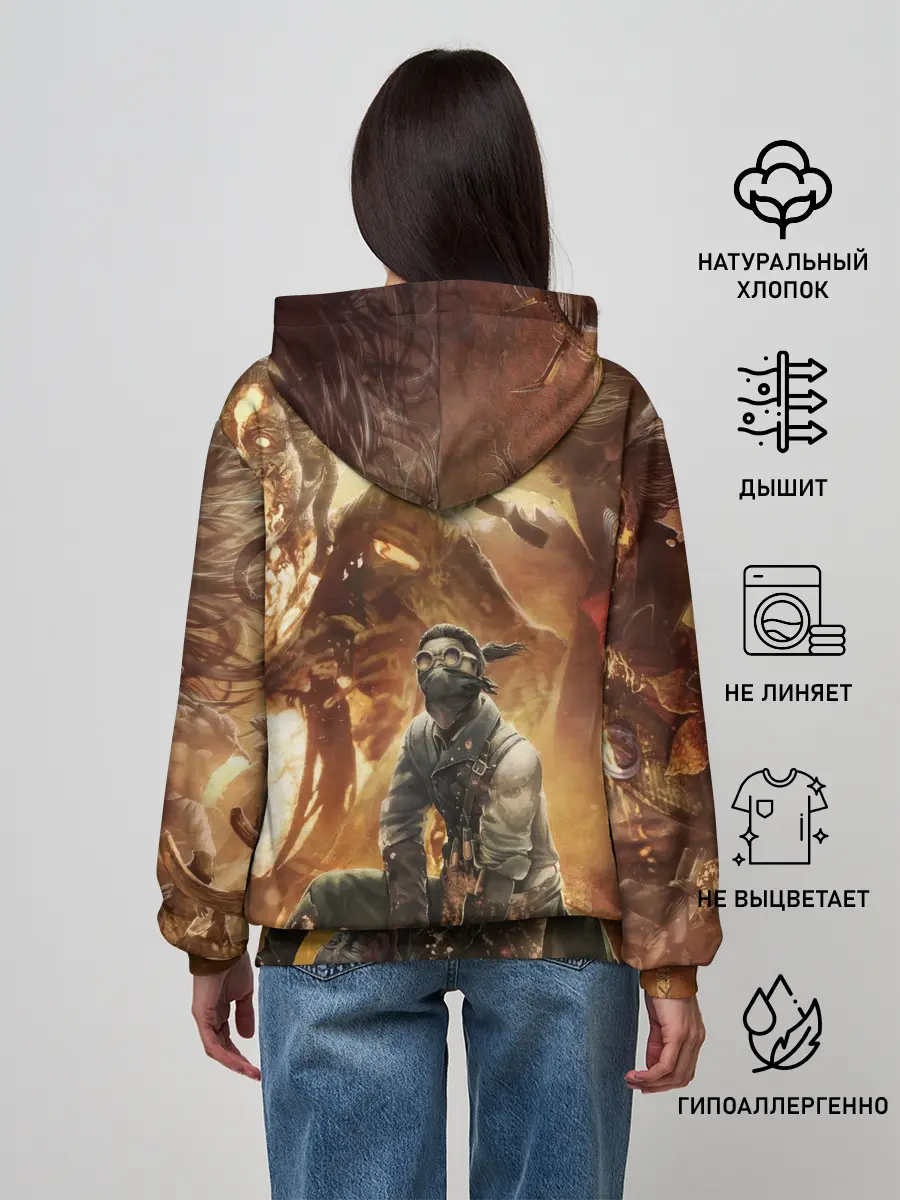 Женское худи / Dead by Daylight убийцы