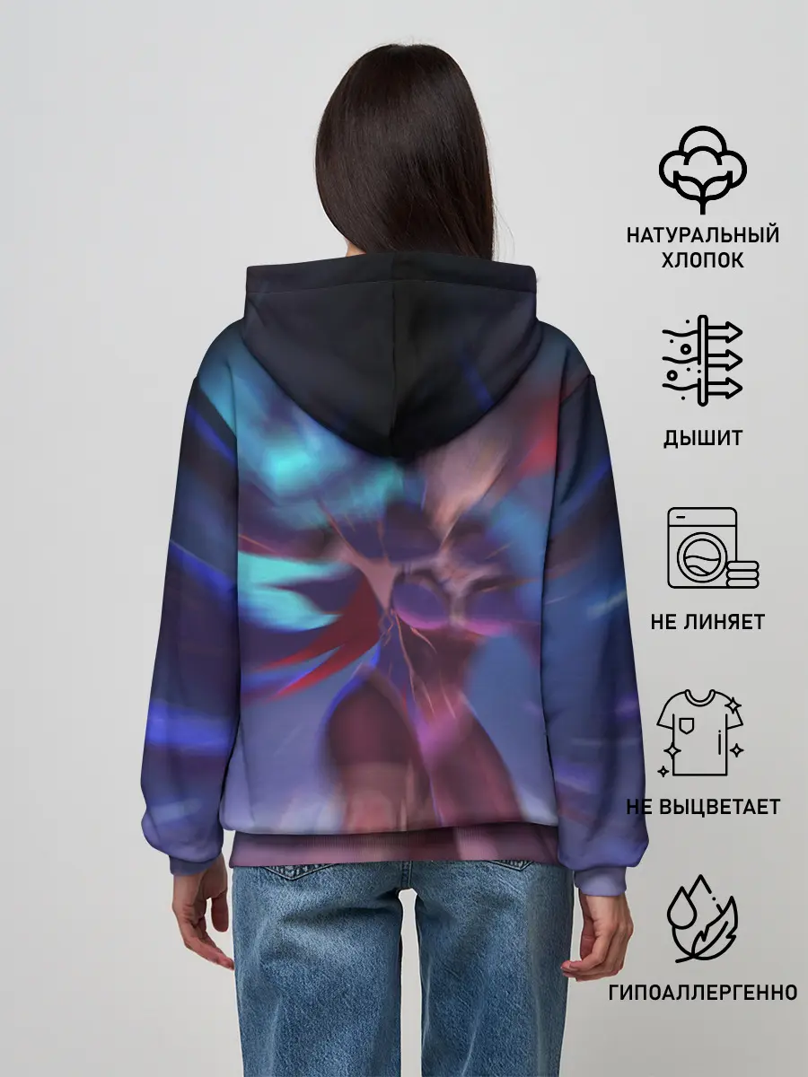 Женское худи / Mona | Genshin Impact | Геншин Импакт