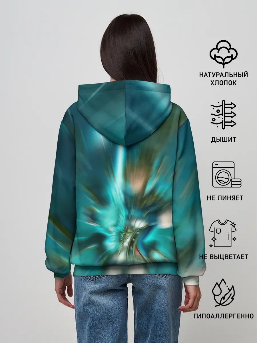 Женское худи / Джин | Genshin Impact | Геншин Импакт