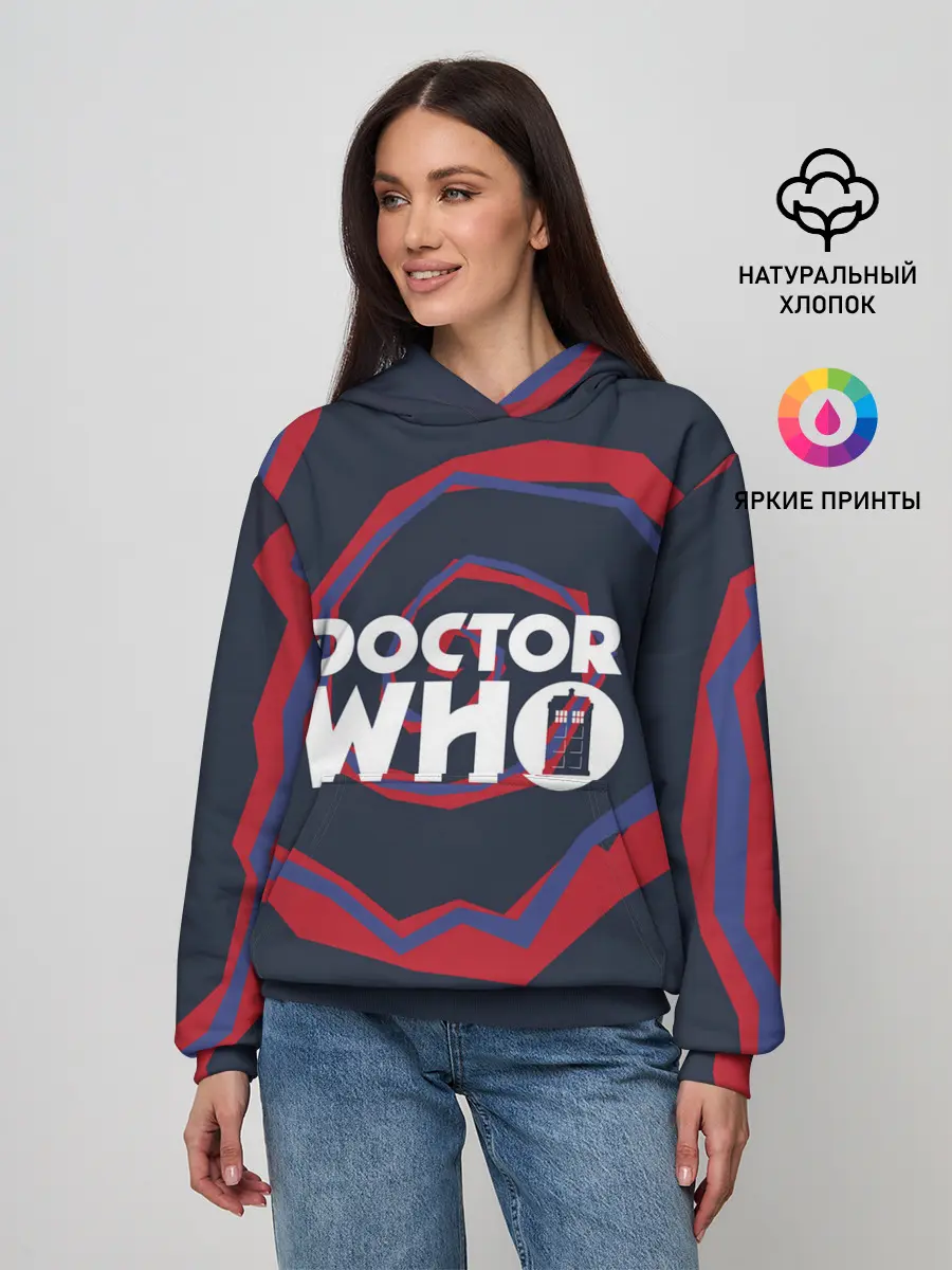 Женское худи / Пришелец с планеты Галлифрей