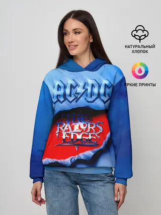 Женское худи / AC/DC - The Razor’s Edge