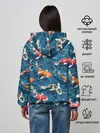 Женское худи / Японские карпы