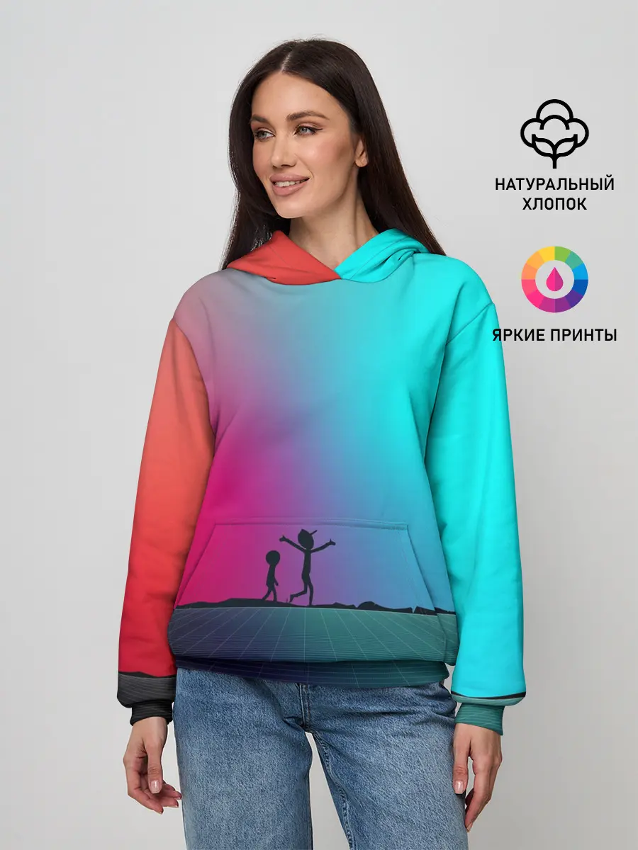 Женское худи / Open World